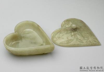 图片[3]-Jade leaf-shaped box, Mughal Empire-China Archive